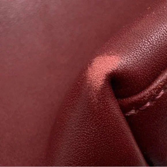 Vintage (2004) Coach Red Leather Legacy Hobo Crossbody Bag Purse No. G040-9136 - Picture 6 of 16